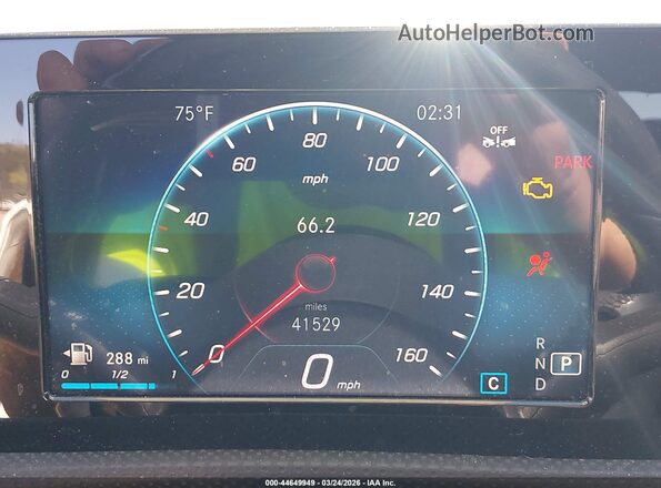W1K3G4FB2MJ315798 2021 MERCEDES-BENZ A 220 White Vista de los asientos traseros