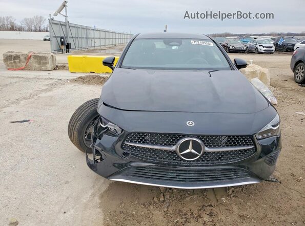 W1K5J4HB1RN473329 2024 MERCEDES-BENZ CLA-CLASS Black Widok z przodu