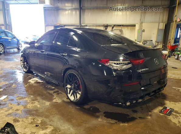 W1K5J5DB2MN202980 2021 MERCEDES-BENZ CLA-CLASS Black Հետևի ձախ