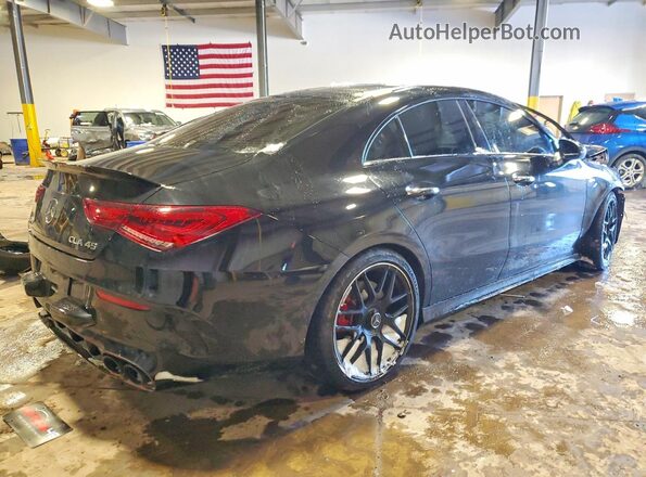 W1K5J5DB2MN202980 2021 MERCEDES-BENZ CLA-CLASS Black Հետևի աջ