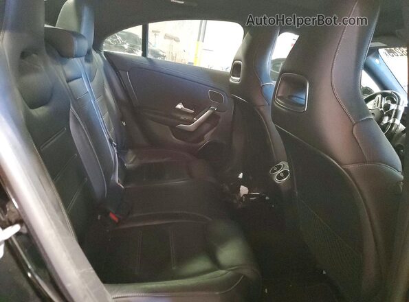 W1K5J5DB2MN202980 2021 MERCEDES-BENZ CLA-CLASS Black Հետևի նստատեղերի տեսք