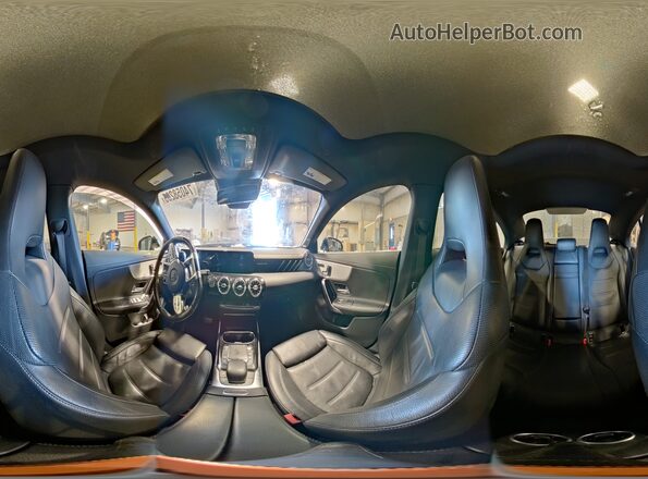 W1K5J5DB2MN202980 2021 MERCEDES-BENZ CLA-CLASS Black Սալոնի 360 աստիճան տեսք