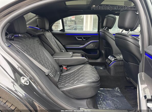 W1K6G6DB5PA187010 2023 MERCEDES-BENZ S-CLASS Gray Widok naklejki z numerem VIN