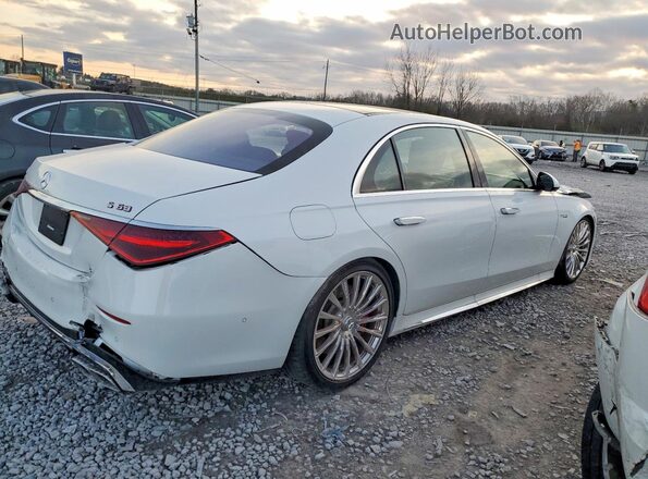 W1K6G8CB7RA292504 2024 MERCEDES-BENZ S White Задня права чверть