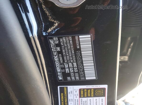 W1KAF4GB0PR095446 2023 MERCEDES-BENZ C Black 