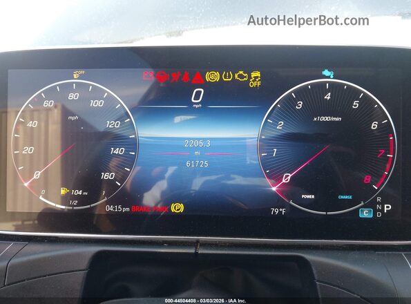 W1KAF4GB0PR136514 2023 MERCEDES-BENZ C-CLASS Black Vista de los asientos traseros