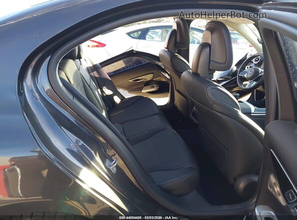 W1KAF4GB0PR136514 2023 MERCEDES-BENZ C-CLASS Black Vista de la etiqueta del VIN