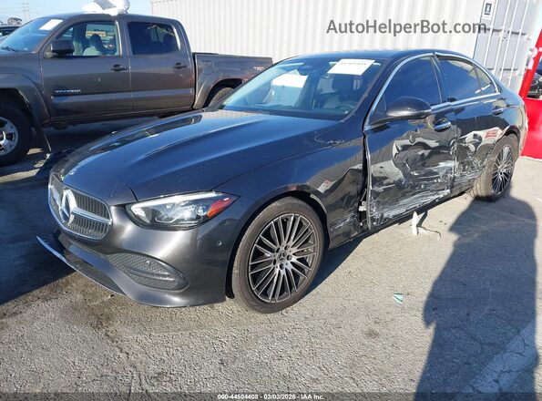 W1KAF4GB0PR136514 2023 MERCEDES-BENZ C-CLASS Black Vista tres cuartos delantera izquierda