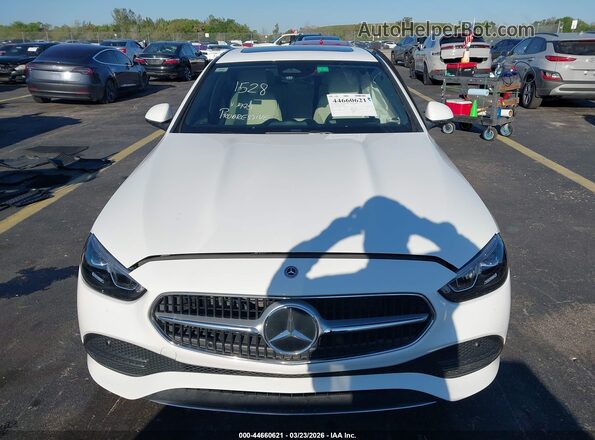 W1KAF4GB1RR213975 2024 MERCEDES-BENZ C-CLASS Белый 