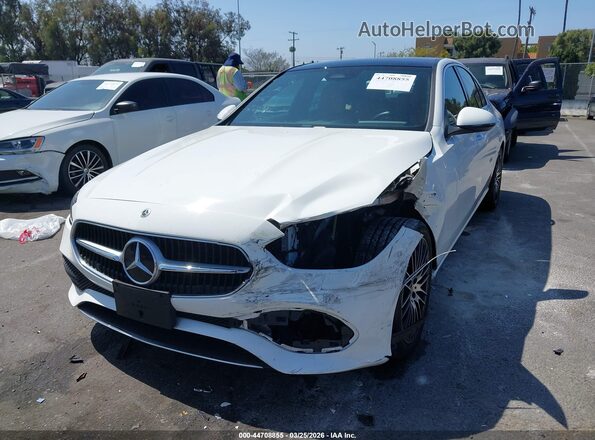 W1KAF4GB2PR101439 2023 MERCEDES-BENZ C-CLASS Белый Передняя левая четверть