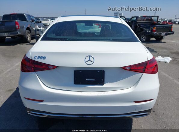 W1KAF4GB2PR101439 2023 MERCEDES-BENZ C-CLASS Белый 