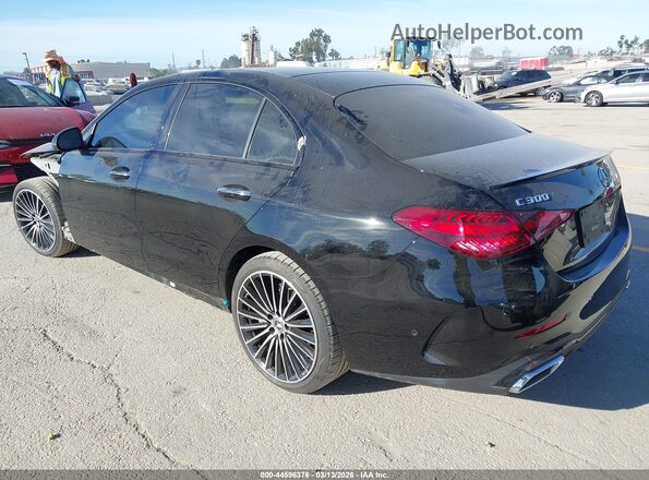W1KAF4GB4RR169762 2024 MERCEDES-BENZ C-CLASS Black Tył lewy