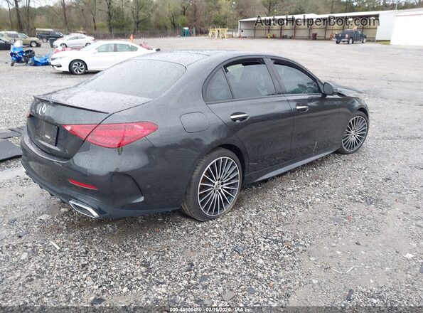 W1KAF4GB6PR096603 2023 MERCEDES-BENZ C-CLASS Black უკანა მარჯვენა