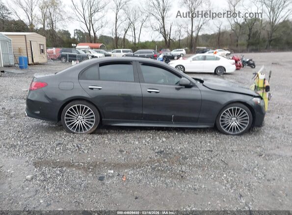 W1KAF4GB6PR096603 2023 MERCEDES-BENZ C-CLASS Black ხელსაწყოთა პანელის ხედი