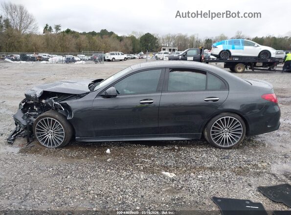 W1KAF4GB6PR096603 2023 MERCEDES-BENZ C-CLASS Black უკანა სალონის ხედი