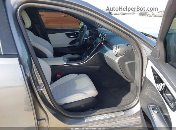 W1KAF4GB6PR096617 2023 MERCEDES-BENZ C-CLASS Gray Vista interior delantera