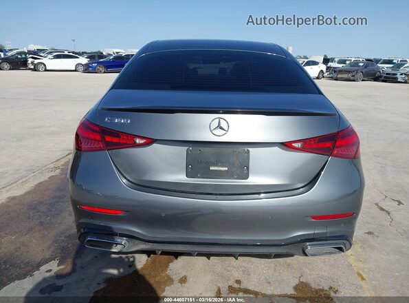 W1KAF4GB6PR096617 2023 MERCEDES-BENZ C-CLASS Gray 
