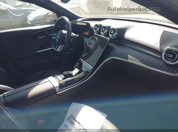 W1KAF4GB7PR100934 2023 MERCEDES-BENZ C-CLASS Серый Вид салона спереди
