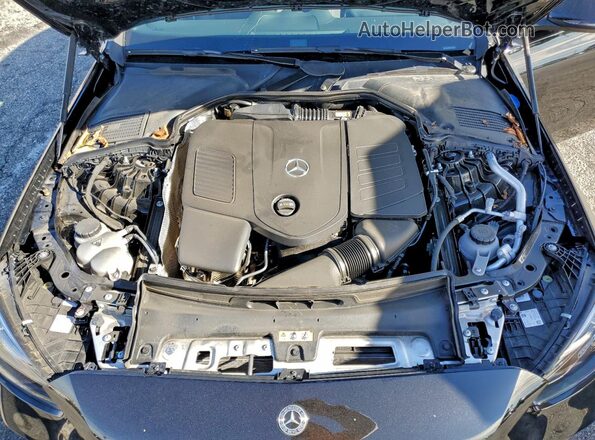 W1KAF4GB7RR210210 2024 MERCEDES-BENZ C Black Widok wnętrza z tyłu