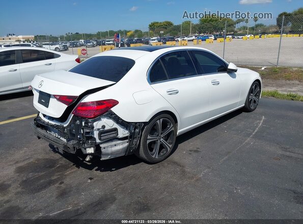 W1KAF4GB8PR089670 2023 MERCEDES-BENZ C-CLASS White Հետևի աջ