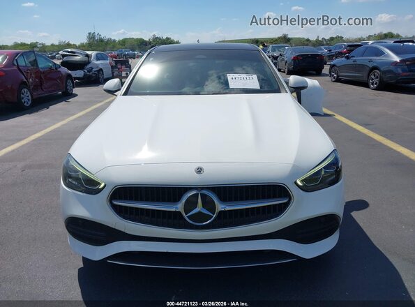 W1KAF4GB8PR089670 2023 MERCEDES-BENZ C-CLASS White Սալոնի հետևի տեսք