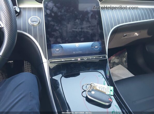 W1KAF4GBXPR071493 2023 MERCEDES-BENZ C-CLASS Silver Առջևի վահանակի տեսք