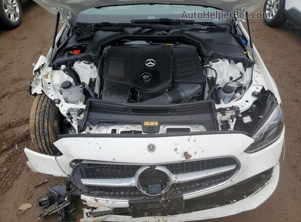 W1KAF4HB0NR042502 2022 MERCEDES-BENZ C White Вид задньої частини салону