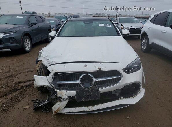 W1KAF4HB0NR042502 2022 MERCEDES-BENZ C White Вид спереду