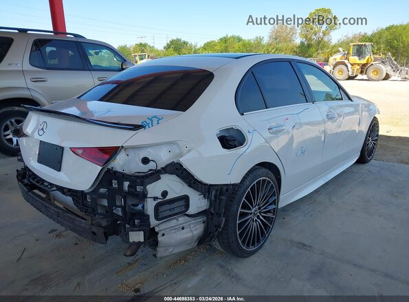 W1KAF4HB0PR086390 2023 MERCEDES-BENZ C-CLASS White Հետևի աջ