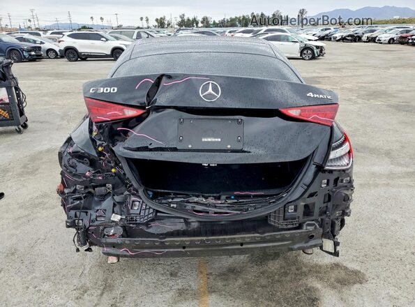 W1KAF4HB0RR208541 2024 MERCEDES-BENZ C Black Հետևի տեսք