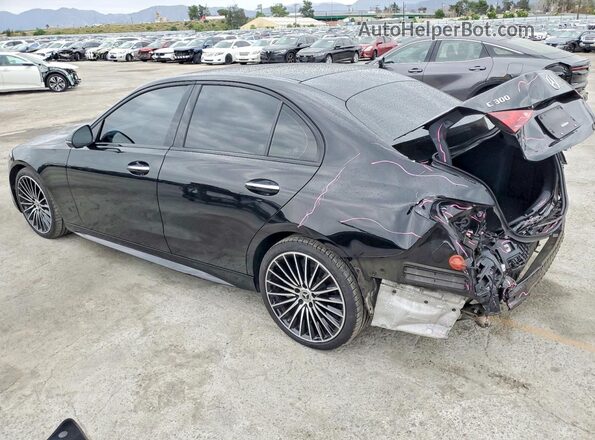 W1KAF4HB0RR208541 2024 MERCEDES-BENZ C Black Հետևի ձախ