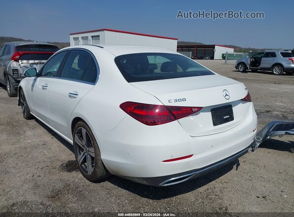 W1KAF4HB2SR267872 2025 MERCEDES-BENZ C-CLASS Белый Задняя левая четверть