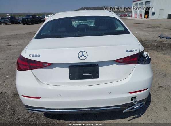 W1KAF4HB2SR267872 2025 MERCEDES-BENZ C-CLASS Белый 