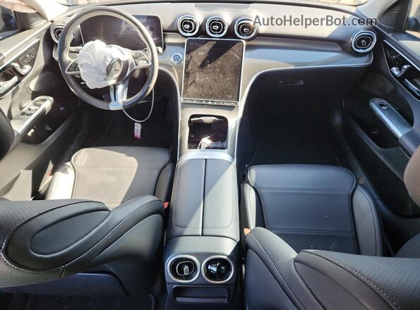 W1KAF4HB3NR048486 2022 MERCEDES-BENZ C Black Widok deski rozdzielczej