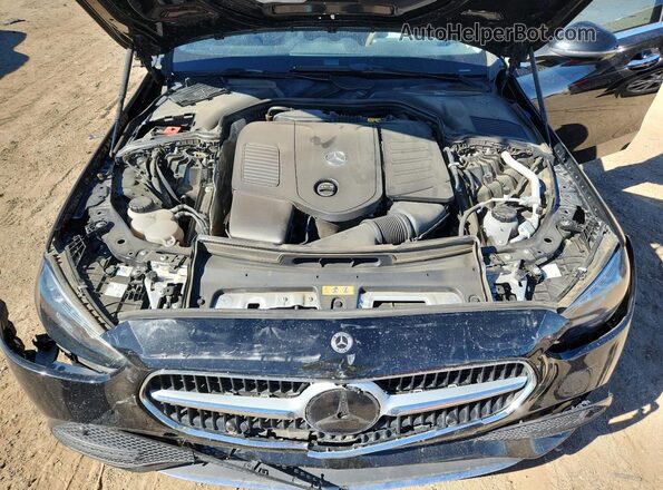 W1KAF4HB3NR048486 2022 MERCEDES-BENZ C Black Widok wnętrza z tyłu