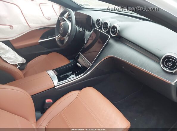 W1KAF4HB3SR241734 2025 MERCEDES-BENZ C-CLASS White Սալոնի դիմացի տեսք