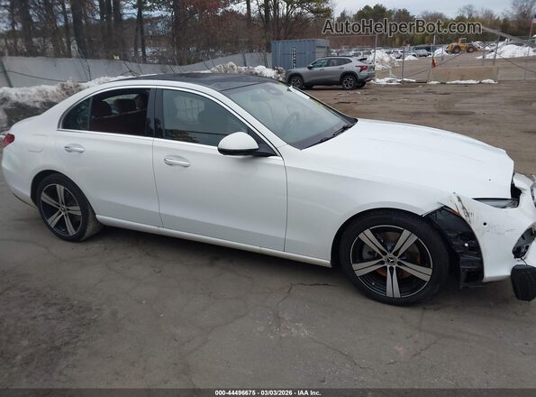 W1KAF4HB3SR241734 2025 MERCEDES-BENZ C-CLASS White Սալոնի հետևի տեսք