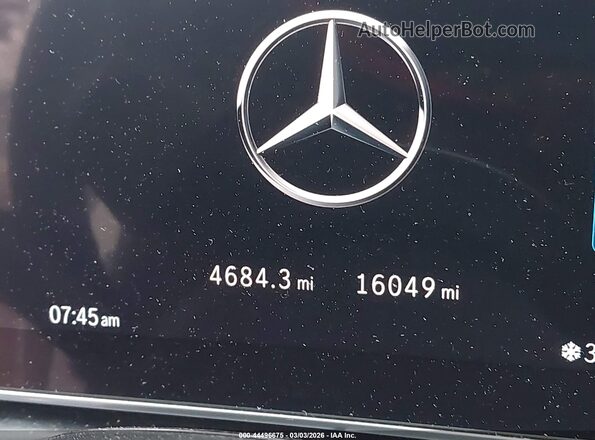 W1KAF4HB3SR241734 2025 MERCEDES-BENZ C-CLASS White Հետևի նստատեղերի տեսք