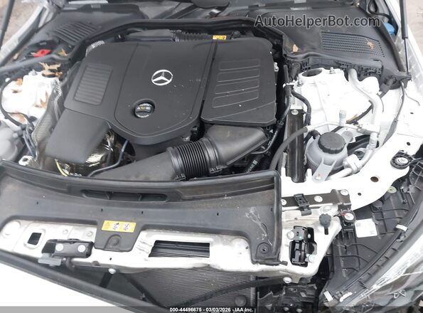 W1KAF4HB3SR241734 2025 MERCEDES-BENZ C-CLASS White Հետևի տեսք