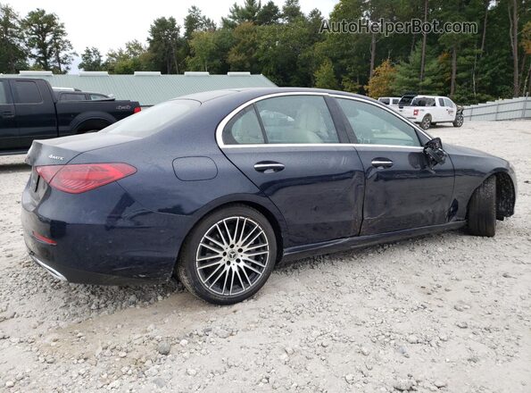 W1KAF4HB4NR019501 2022 MERCEDES-BENZ C Blue Rear right