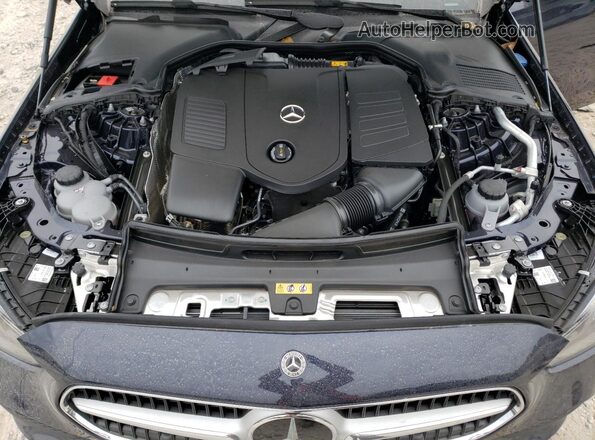 W1KAF4HB4NR019501 2022 MERCEDES-BENZ C Blue Rear interior view