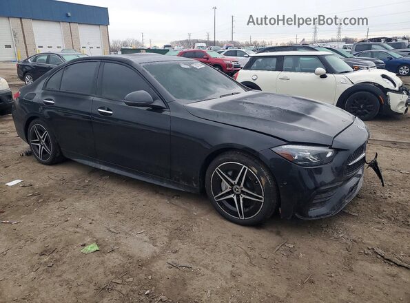 W1KAF4HB6PR154269 2023 MERCEDES-BENZ C Black Передня права чверть