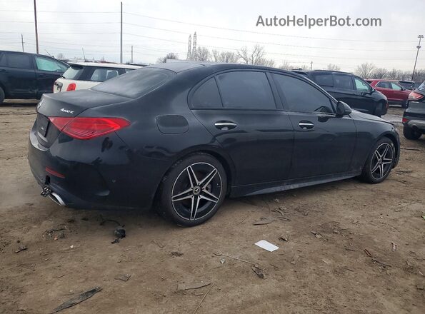 W1KAF4HB6PR154269 2023 MERCEDES-BENZ C Black Задня права чверть