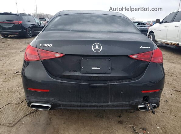 W1KAF4HB6PR154269 2023 MERCEDES-BENZ C Black Вид ззаду