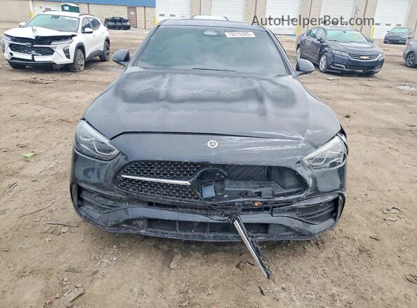 W1KAF4HB6PR154269 2023 MERCEDES-BENZ C Black Вид спереду