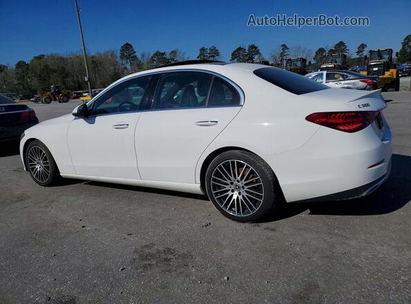 W1KAF4HB8NR058138 2022 MERCEDES-BENZ C White 
