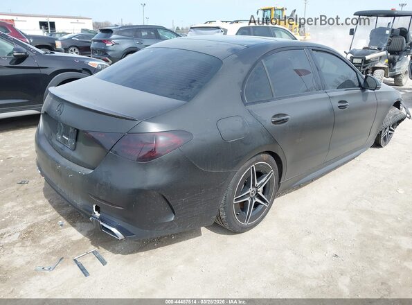 W1KAF4HB8PR083740 2023 MERCEDES-BENZ C-CLASS Серебряный Задняя правая четверть
