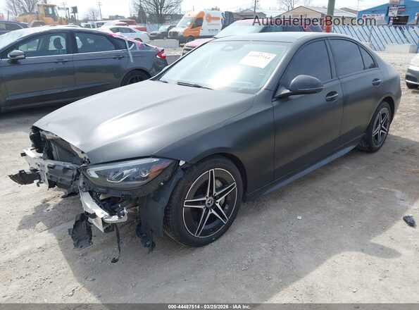 W1KAF4HB8PR083740 2023 MERCEDES-BENZ C-CLASS Серебряный Передняя левая четверть
