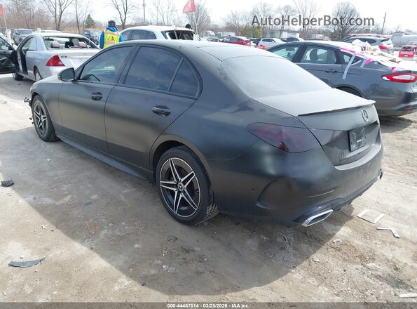W1KAF4HB8PR083740 2023 MERCEDES-BENZ C-CLASS Серебряный Задняя левая четверть
