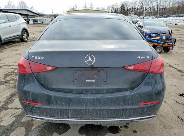 W1KAF4HB8PR131897 2023 MERCEDES-BENZ C Black Widok z tyłu